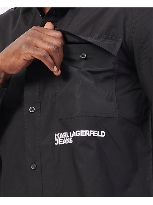 Karl Lagerfeld Shirt with Logo and Buttons KARL LAGERFELD | 241D1604J101